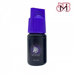 چسب اکستنشن مژه در بنفش یونیکورن 3گرمی Purple Unicorn Extension Adhesive 3 gr