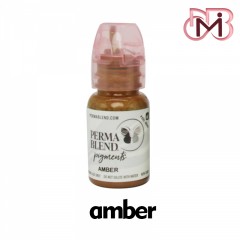 رنگ تاتو پرمابلند آمبر   10 میل PERMA BLEND Amber